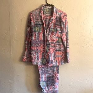 Victoria’s Secret Pajama Set. Top M Bottoms L